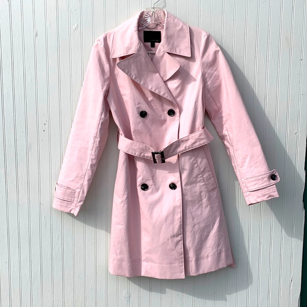 Pink trench coat BANANA REPUBLIC